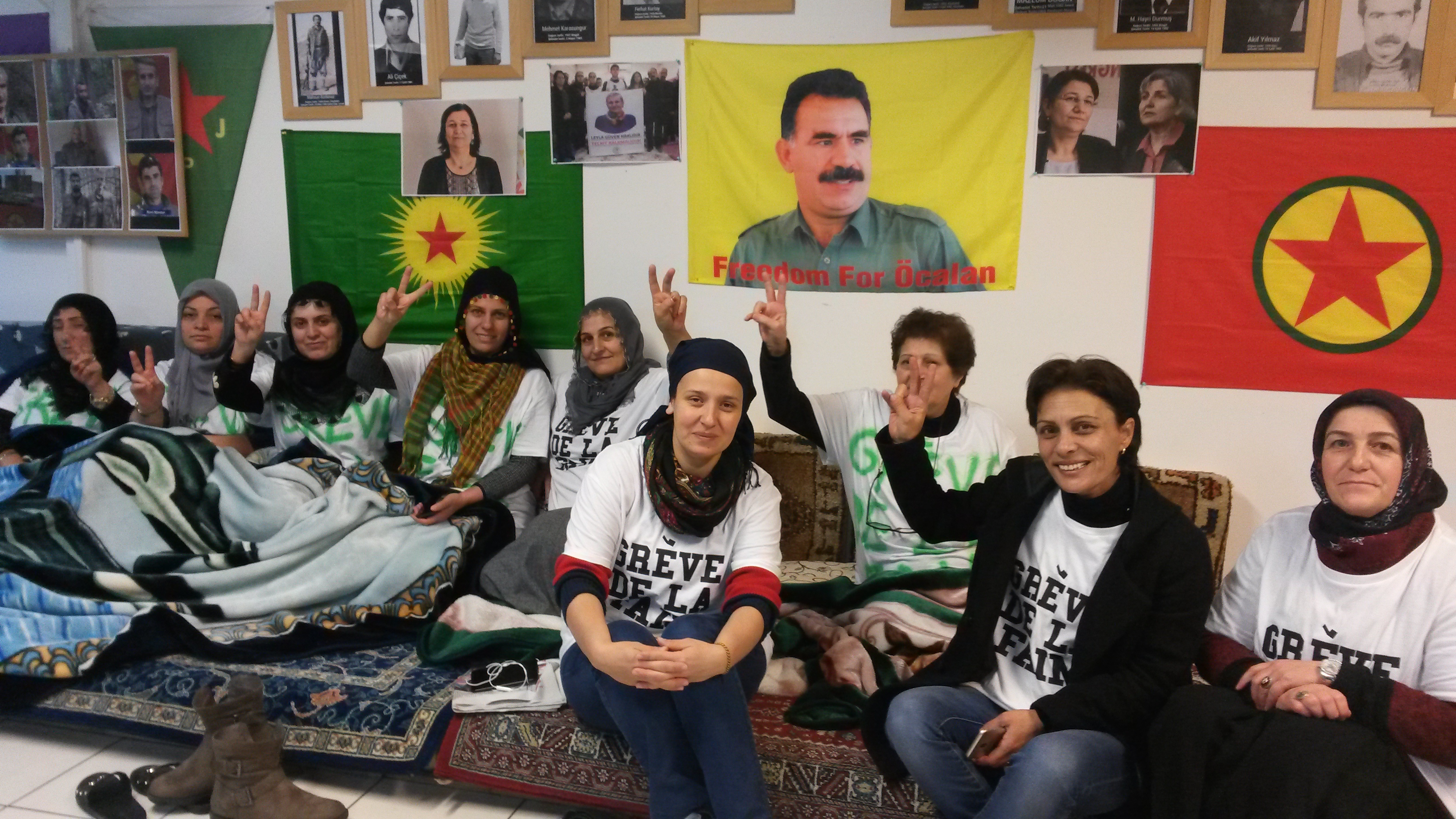 Soutien aux grévistes de la faim de Toulouse