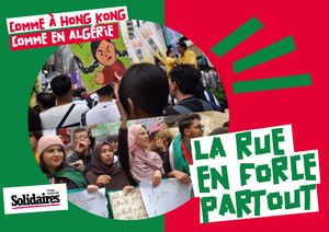 Algérie : Déclaration de solidarité des associations et organisations syndicales