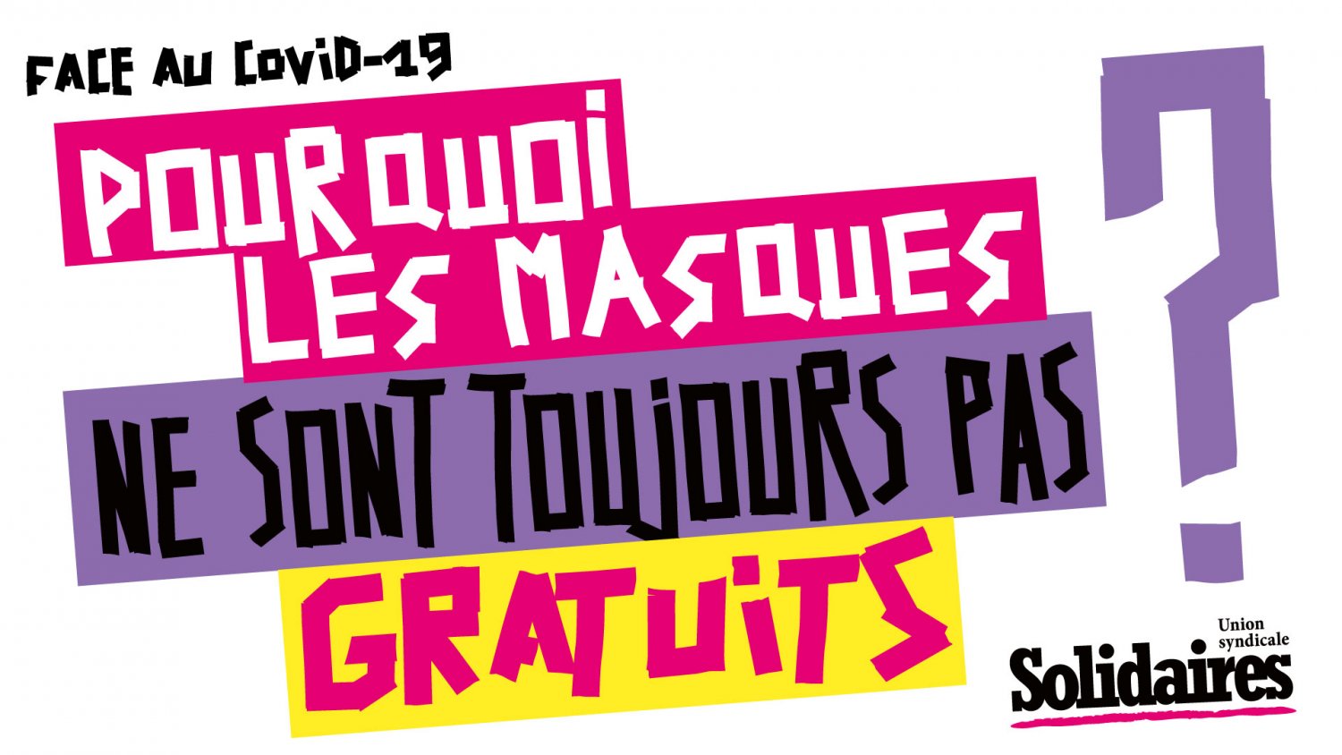 Prolongation du confinement : la santé et les droits des salarié-es doivent primer !