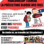 Campagne RESF « La préfecture bloque nos vies ! »